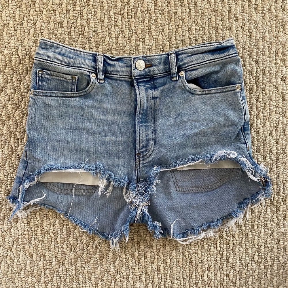 Express || Denim Cut Off Shorts || Size - 10